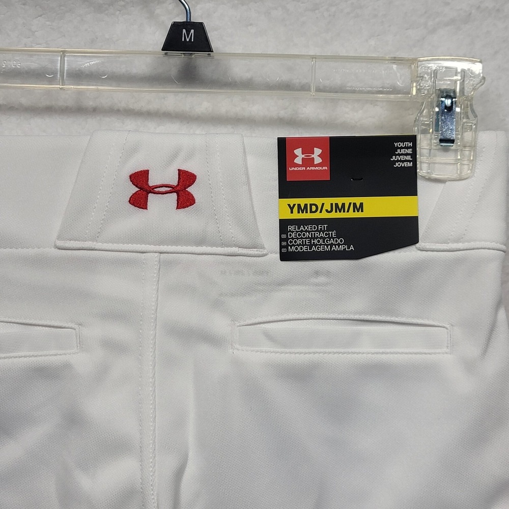 Under Armour Youth Relaxed Piped Baseball Pant Youth - Picture 11 of 16